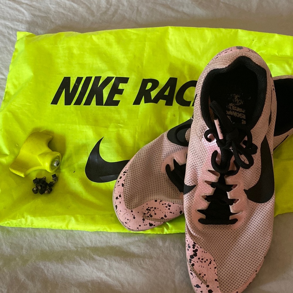 Nike racing shoes w/spikes